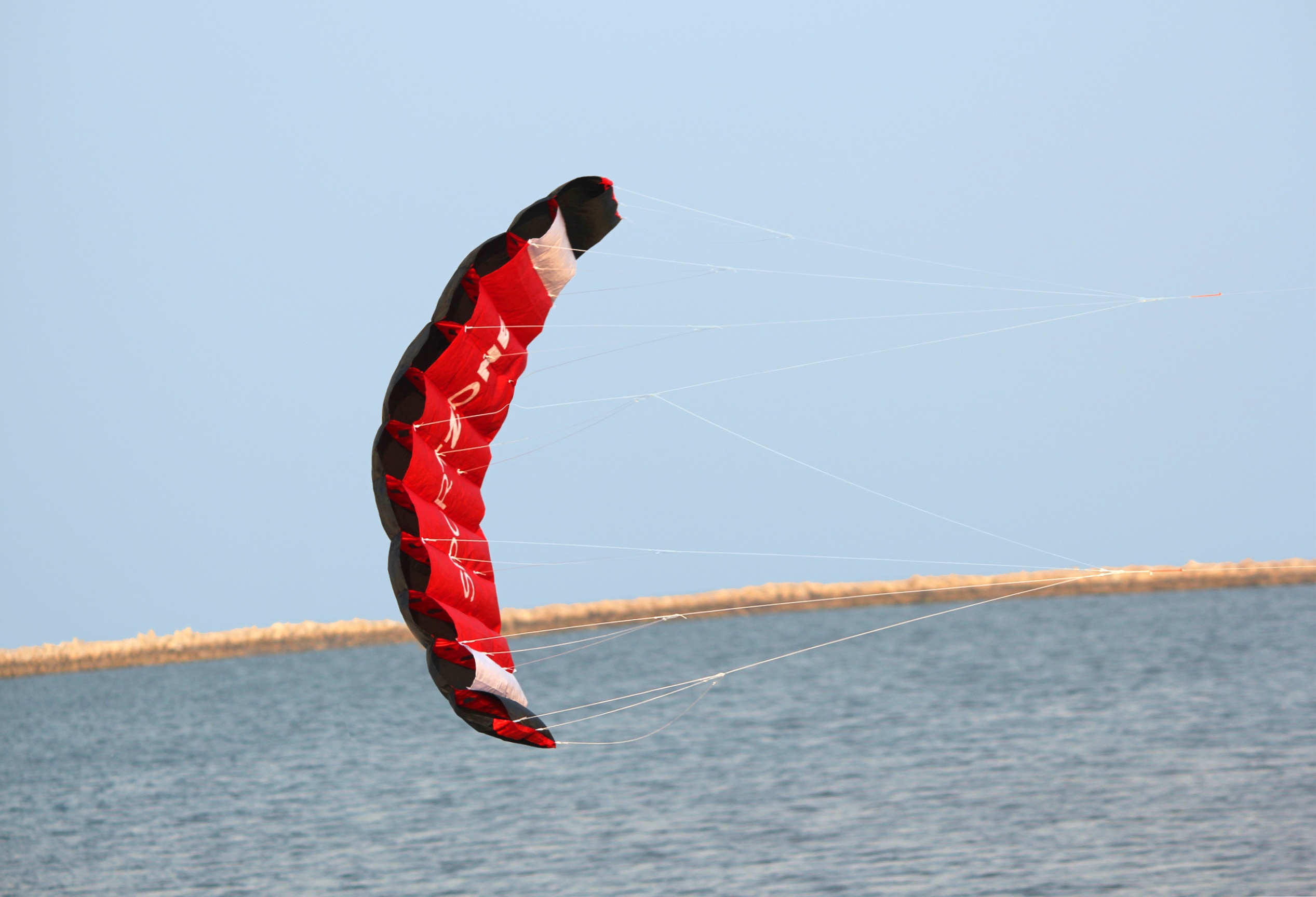 Kite Boarding 1.8m Dual Line Power Parafoil Kites - Perfect for Stunt Kite Enthusiasts