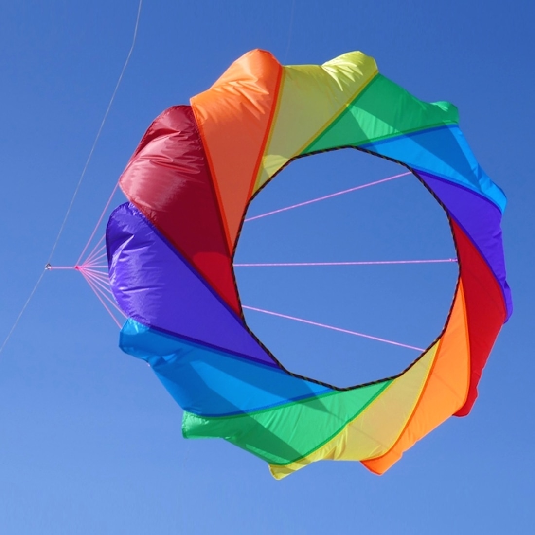 2m Snake Spinning Windsock Line Laundry Inflatable Show Kite for Kite Festival, Crafted from High-Quality 30D Ripstop Nylon, Complete with Bag
