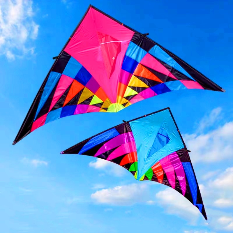 Unique Kites Large Flying Delta Kites for Adults - Made with Durable Nylon Fabric, Featuring Sanke Kites and Acrobatic Kite Winde
