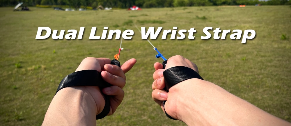 Kite Wrist Strap Set: 31cm High-End Nylon Webbing for Dual Line Stunt Kite Control