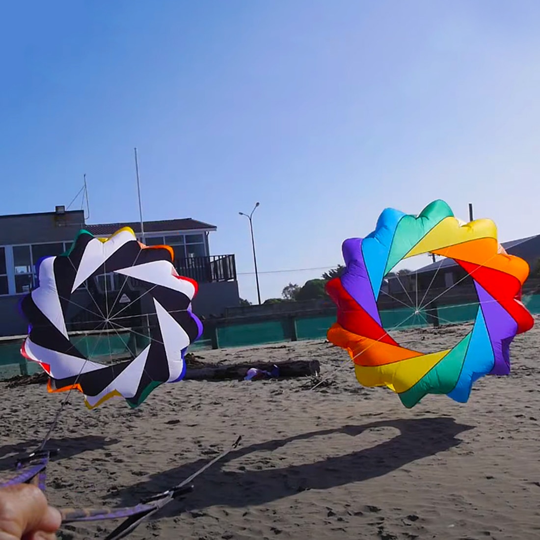 2m Snake Spinning Windsock Line Laundry Inflatable Show Kite for Kite Festival, Crafted from High-Quality 30D Ripstop Nylon, Complete with Bag