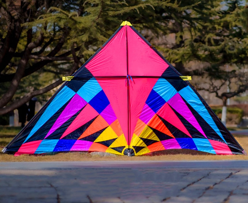 Unique Kites Large Flying Delta Kites for Adults - Made with Durable Nylon Fabric, Featuring Sanke Kites and Acrobatic Kite Winde