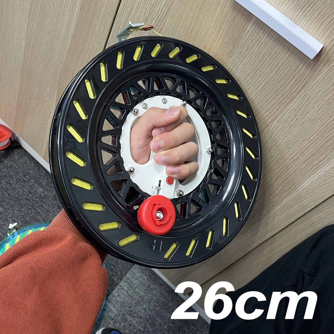 Kite Reel & Line Durable 15cm~26cm Kite Wheel with Ball Bearings for Children and Adults