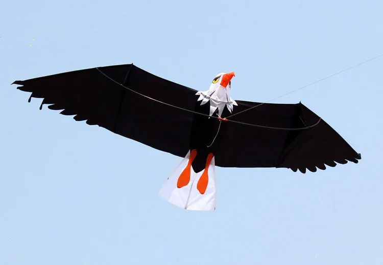 High-Quality 3D Eagle Kite - 2m Outdoor Fun Sports Kite with Handle and 30m Line for Easy Control and Good Flying Experience