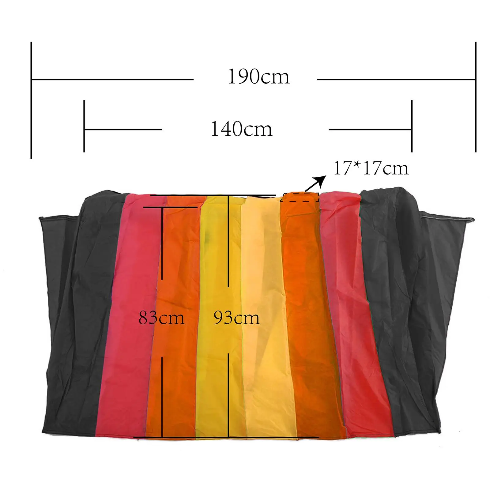 Outdoor Games Activities Backyard - Large Rainbow Kite for Kids and Adults - Image 6
