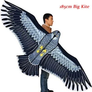 Huge 185cm Eagle Kite - Outdoor Fun Sports Novelty Toy Kites for Adults and Kids with Handle Line