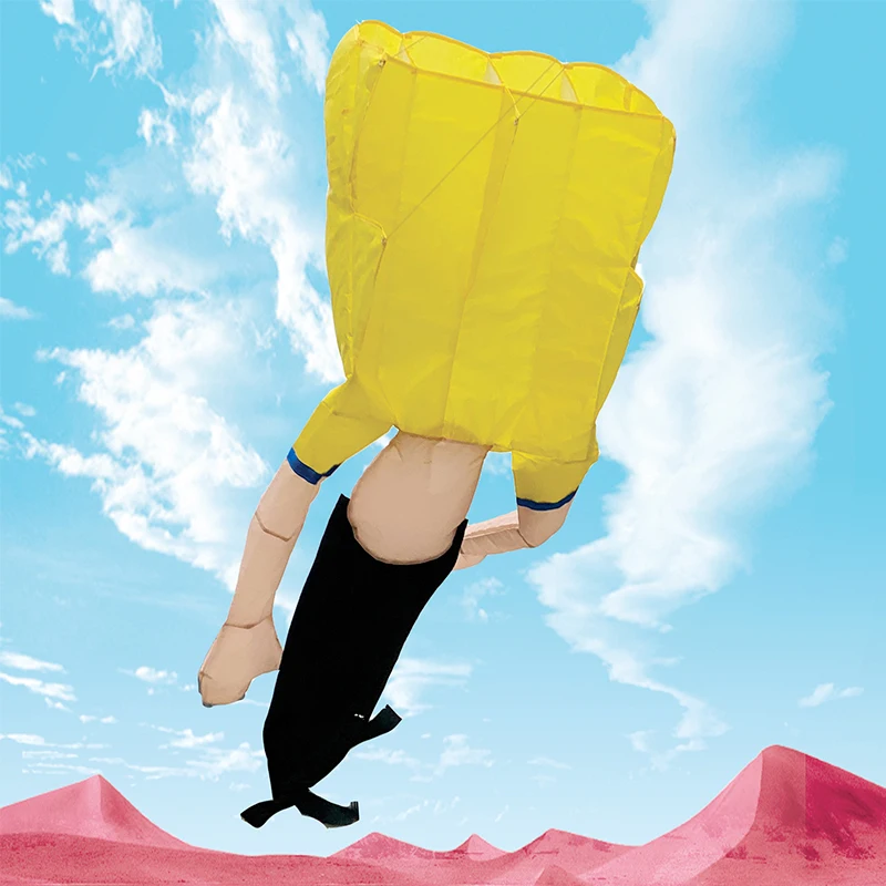 High-End 3D Skeletonless Long-Leg Soft Kite - Large Funny Creative Strange Kite for Outdoor Flying - Perfect for Adults and Parent-Child Fun