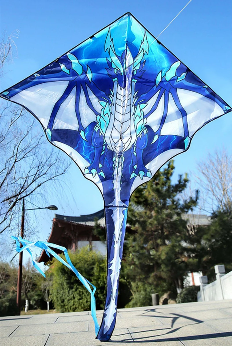 Outdoor Toys for Kids - Dragon Kites Flying Set - Fun and Colorful Children's Kites