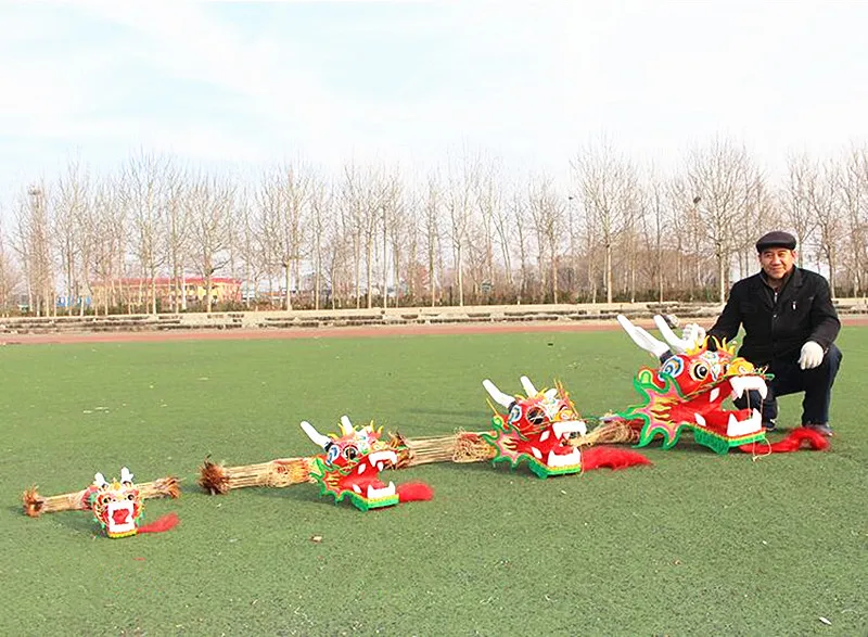 Kite Set for Adults - Traditional Chinese Dragon Kite with Flying Handle Line - Premium Outdoor Game Toys for Enthusiasts