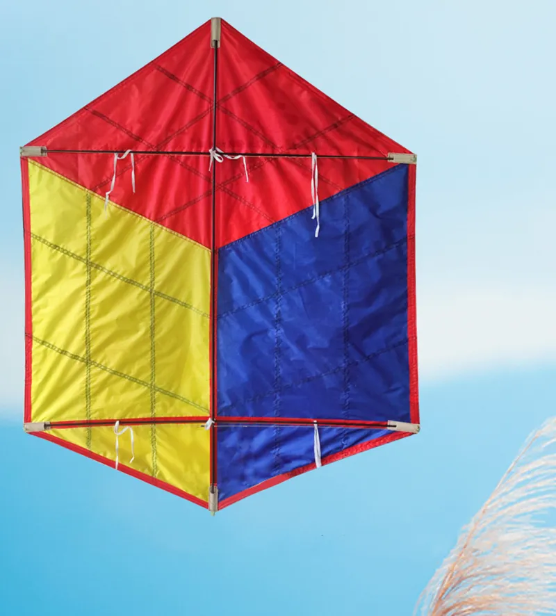 Outdoor Toy Flight Kite - Triangle Kite for Adults: Magic Kites for Breeze Winds and Sports Fun
