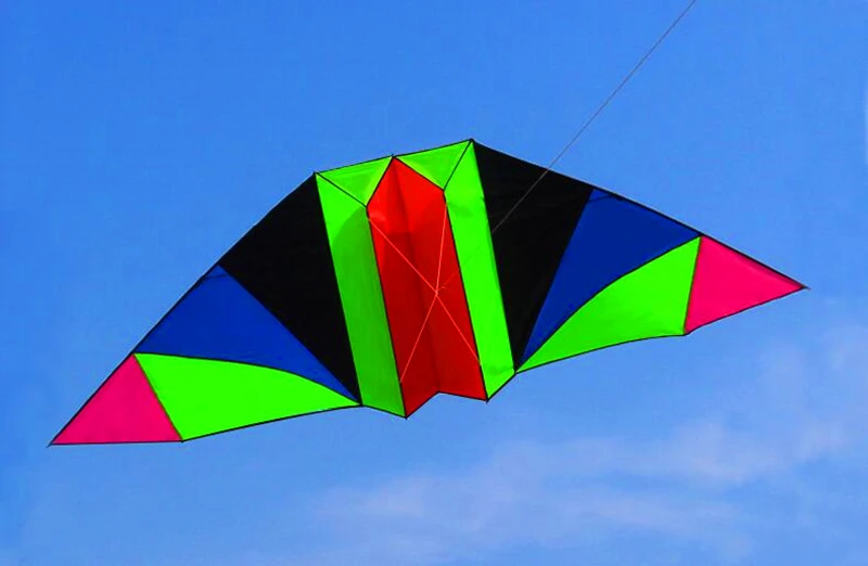 Outdoor Fun with Large Glider Kite - Beach Kites for Children - Nylon Kite with String, Line, and Reel Included - Soar to New Heights with Exciting Beach Kite Adventure