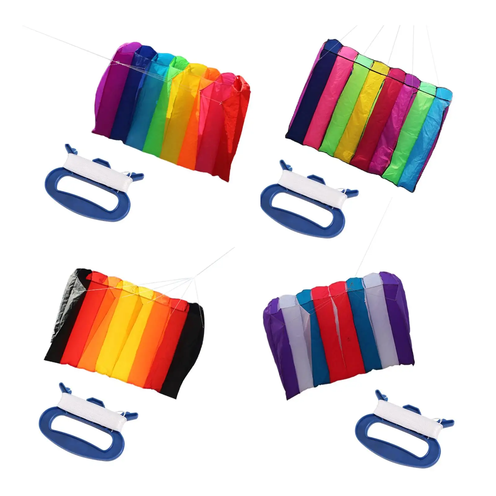 Large Rainbow Kite for Kids and Adults Outdoor Games Activities Backyard Outdoor Games Activities Backyard - Large Rainbow Kite for Kids and Adults