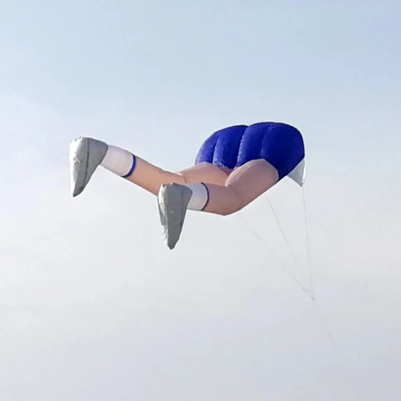 High-End 3D Skeletonless Long-Leg Soft Kite - Large Funny Creative Strange Kite for Outdoor Flying - Perfect for Adults and Parent-Child Fun