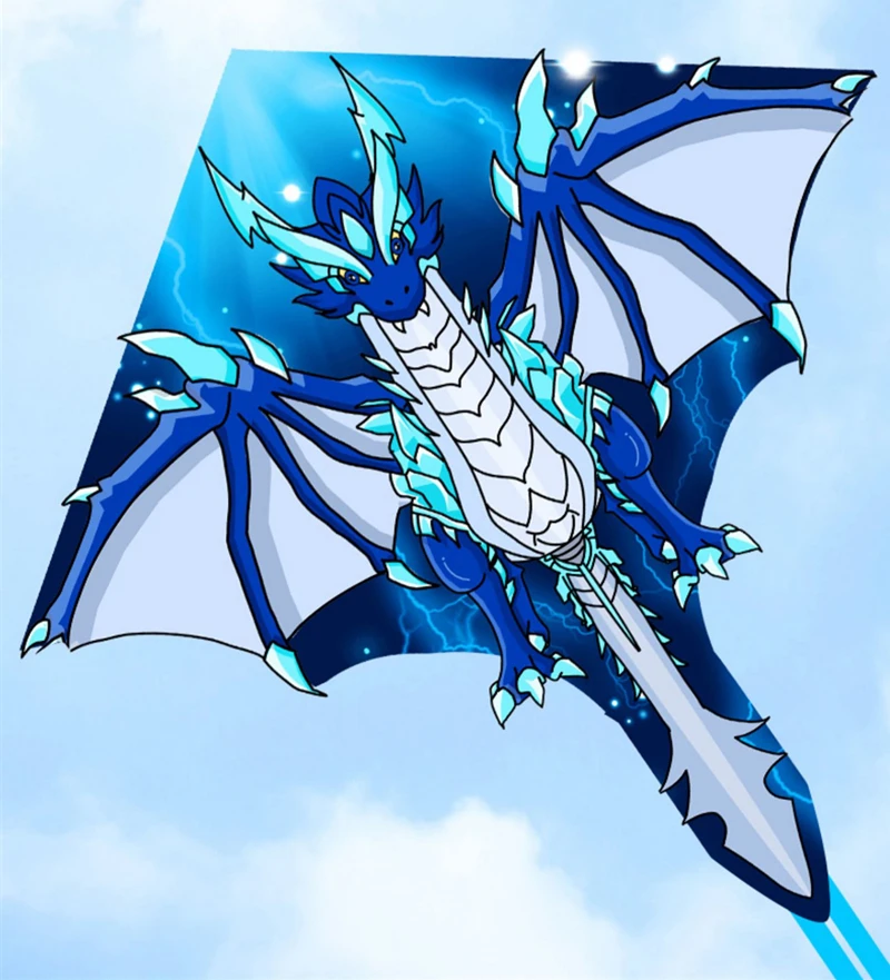 Outdoor Toys for Kids - Dragon Kites Flying Set - Fun and Colorful Children's Kites