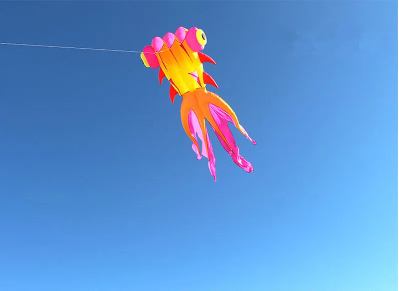 Inflatable Fish Kite for Adults - Professional Goldfish Kite for Sport and Fun Flying - Large and Exciting Kite Experience
