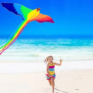 Huge Beginner Phoenix Kites for Kids and Adults - 74-Inch with Strong Long Colorful Tail