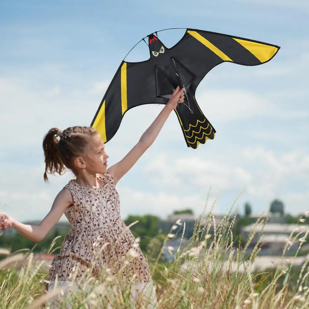 Large Realistic Hawk Bird Repeller Kite – Anti-Bird Flying Scarecrow for Farm and Garden swallow kites bird kite