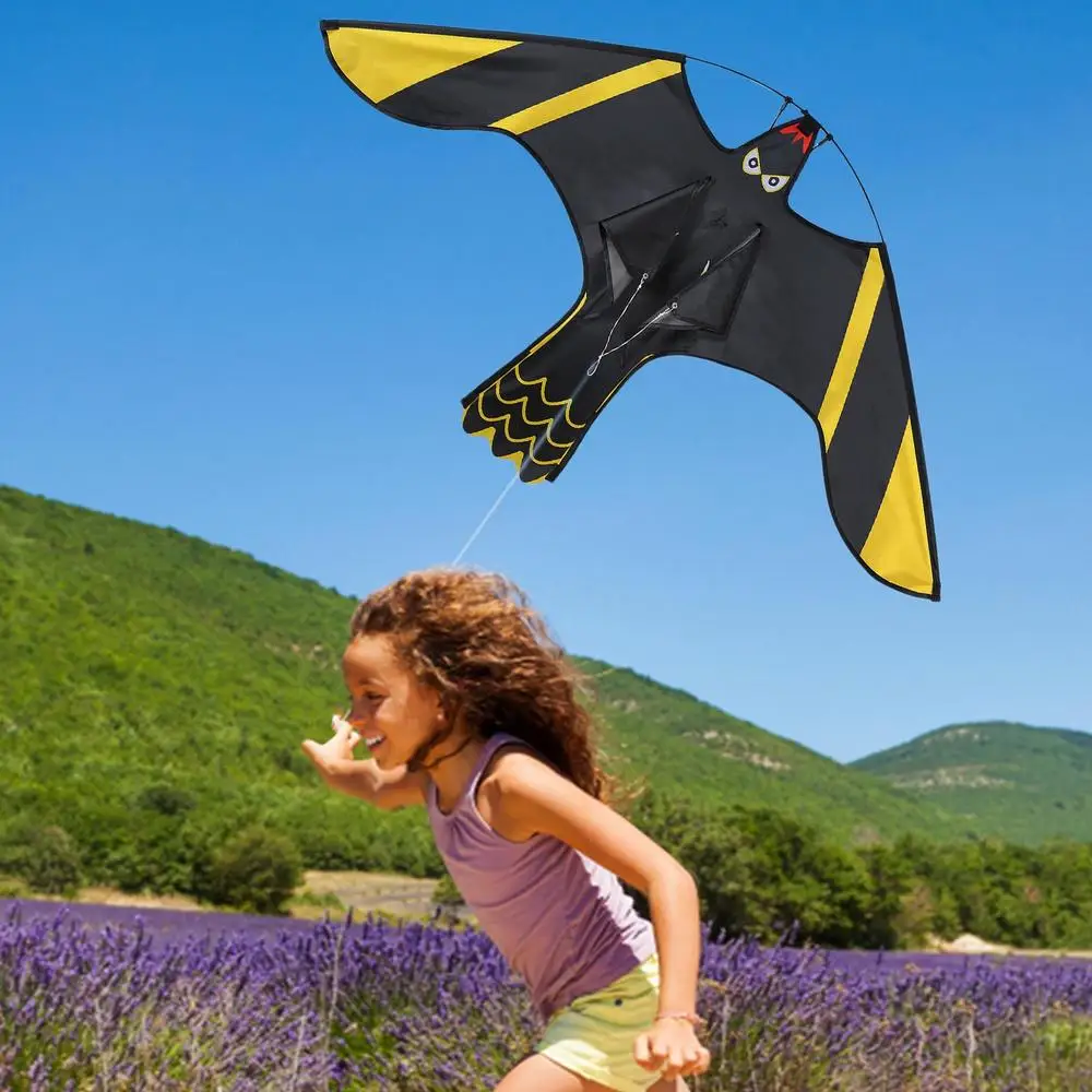 Large Realistic Hawk Bird Repeller Kite – Anti-Bird Flying Scarecrow for Farm and Garden swallow kites bird kite