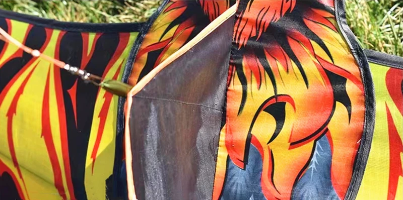 Firebird Eagle Kite for Kids - Nylon Bird Kites with Professional Flying Reel and Parachute firebird kite